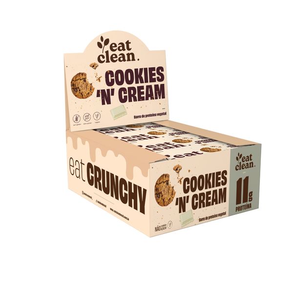 Display Barrinha de Proteína - Cookies 'n' cream (12 unidades) Cookies 'n' cream (12 unidades)