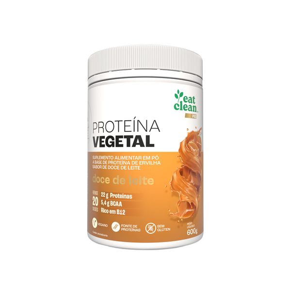 Proteína Vegetal Doce de Leite - 600g Doce de Leite - 600g