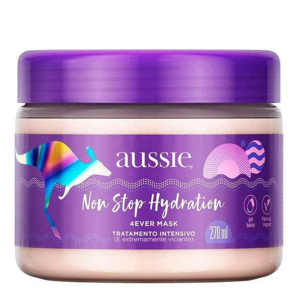 Máscara Capilar Aussie Non Stop Hydration 270ml