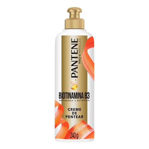 Creme De Pentear Pantene Pro-V Miracles Antiqueda & Nutrição Biotinamina B3 240G