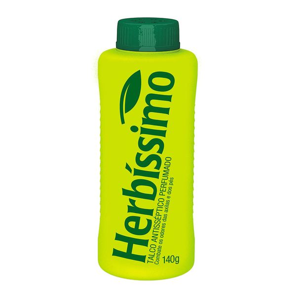 Talco Antisséptico Herbíssimo Perfumado 140G