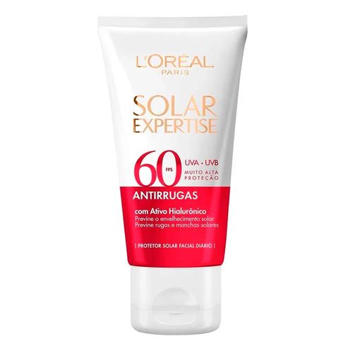 Kit Protetor Solar Facial L'Oréal Paris Solar Expertise Antirrugas FPS 60 40g 2 Unidades