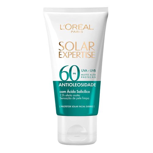 Kit Protetor Solar Facial L'Oréal Paris FPS 60 Solar Expertise Antioleosidade 40g 2 Unidades