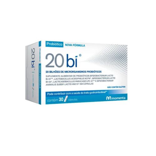 20 Bi Suplemento Alimentar Momenta 30cps