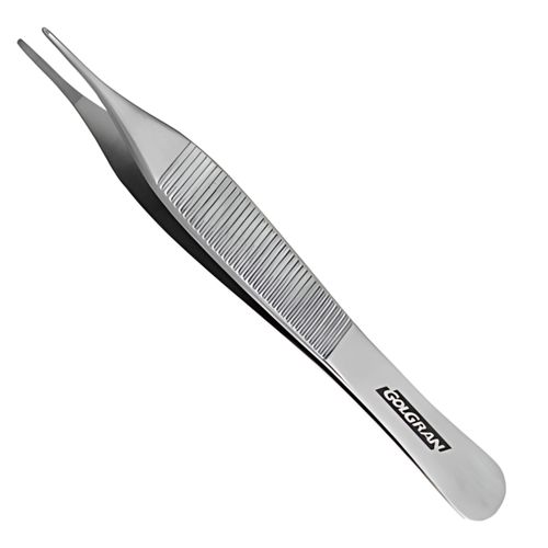 Pinça Odontológica para Manuseio de Tecido Adson Golgran Com_Dente Pinça Odontológica para Manuseio de Tecido Adson Golgran Com_Dente