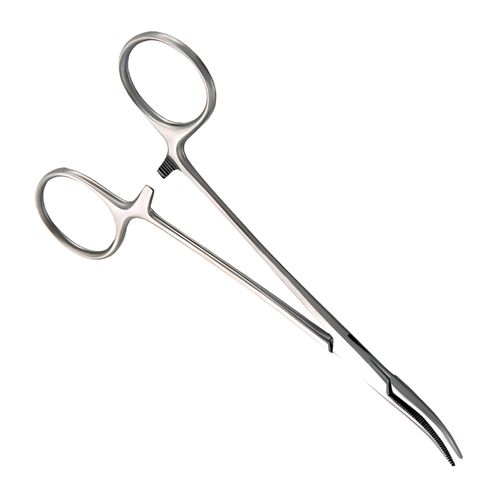 Pinça Hemostática Halstead Mosquito 12.5cm Médica Quinelato Curva