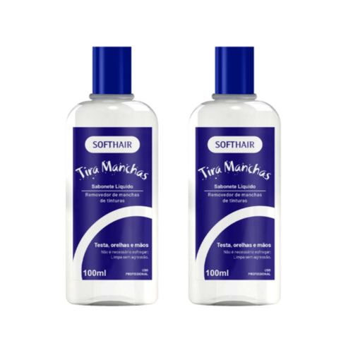 Limpar Mancha De Tinta De Cabelo Da Pele Sem Agressão Kit 2x