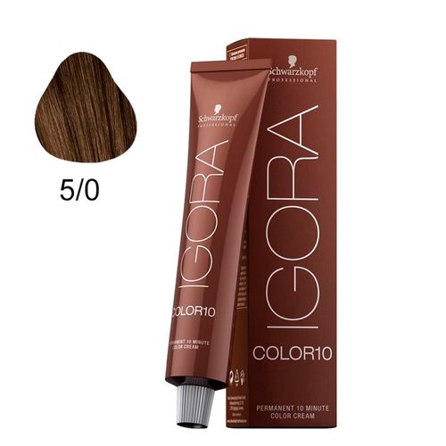 Tinta Capilar Schwarzkopf IG Color10 5-0 60ml