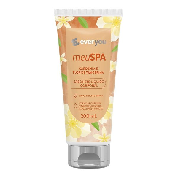Sabonete Líquido Ever You Meu SPA Gardênia & Flor de Tangerina 200ml