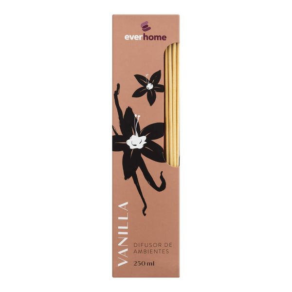 Difusor De Ambiente Ever Home Vanilla 250ml