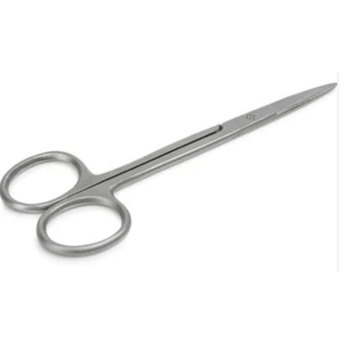 Tesoura Iris Reta - 12 cm – Estéril - Descartável - Kolplast