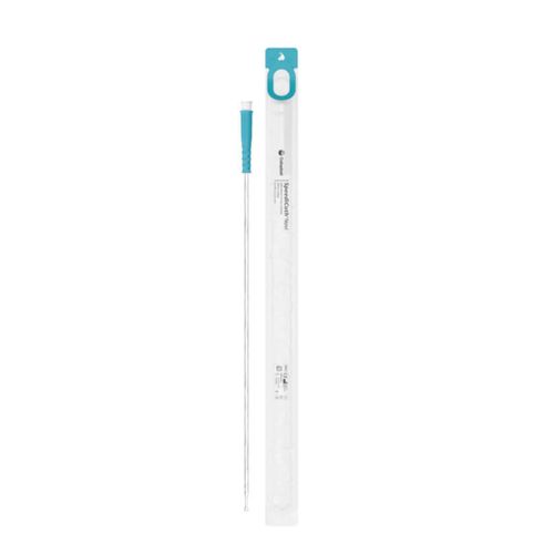 Cateter Uretral Lubrificado SpeediCath Navi Masculino Ponta Flexível Calibre 14 - 30un - Coloplast 29014