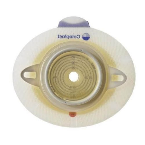 Placa Base Plana 40mm - SenSura 5un - Coloplast 10015 10015cx