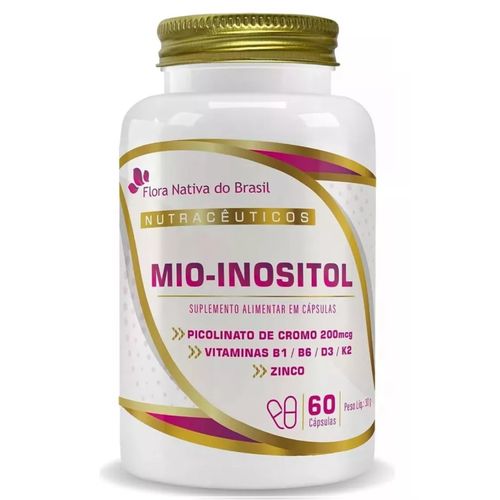MIO-INOSITOL + ASSOCIACOES 60CPS FLORA NATIVA