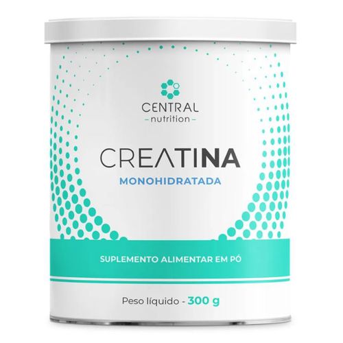 CREATINA MONOHIDRATADA - LATA 300 GRAMAS Central Nutrition