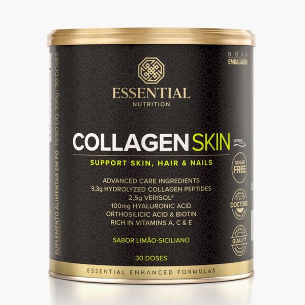 Collagen Skin Limão Siciliano Essential Nutrition 330g