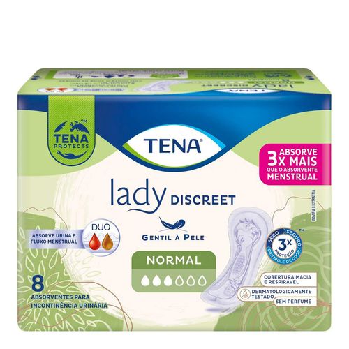 581100---Absorvente-para-Incontinencia-Urinaria-Tena-Lady-Discreet-Normal-8-Unidades-1 581100---Absorvente-para-Incontinencia-Urinaria-Tena-Lady-Discreet-Normal-8-Unidades-1