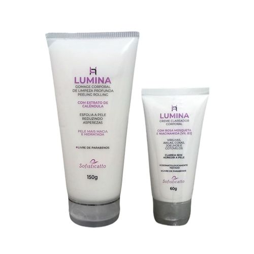 Gomagem Corporal + Clareador Virilha Axila Corpo Anti Mancha