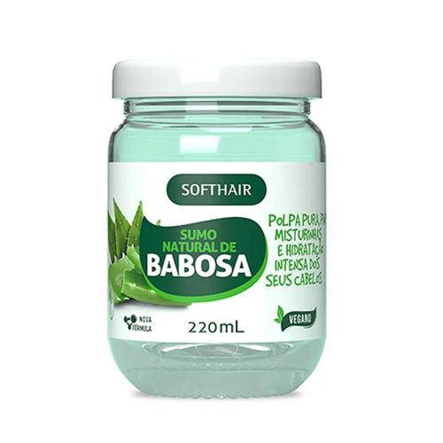 Polpa De Babosa Natural Para Cabelos Comprar Softhair 220ml Polpa De Babosa Natural Para Cabelos Comprar Softhair 220ml