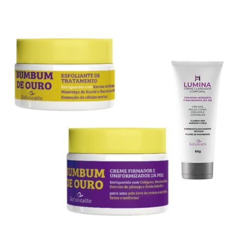 Clareamento Bumbum Virilha Sofisticatto Kit Oferta Especial