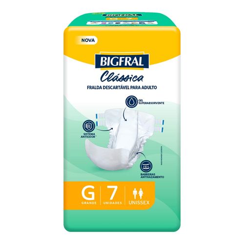 888133---Fralda-Adulto-Bigfral-Classica-G-Pacote-7-Unidades-1 888133---Fralda-Adulto-Bigfral-Classica-G-Pacote-7-Unidades-1
