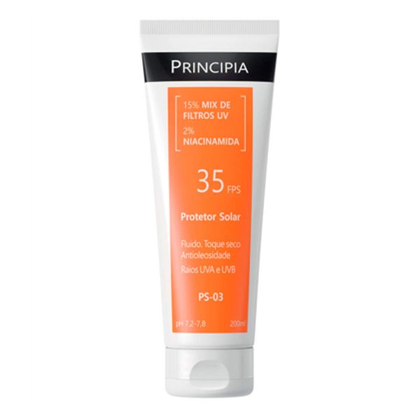 Protetor Solar Corporal Principia FPS 35 OS-03 Antioleosidade 200ml