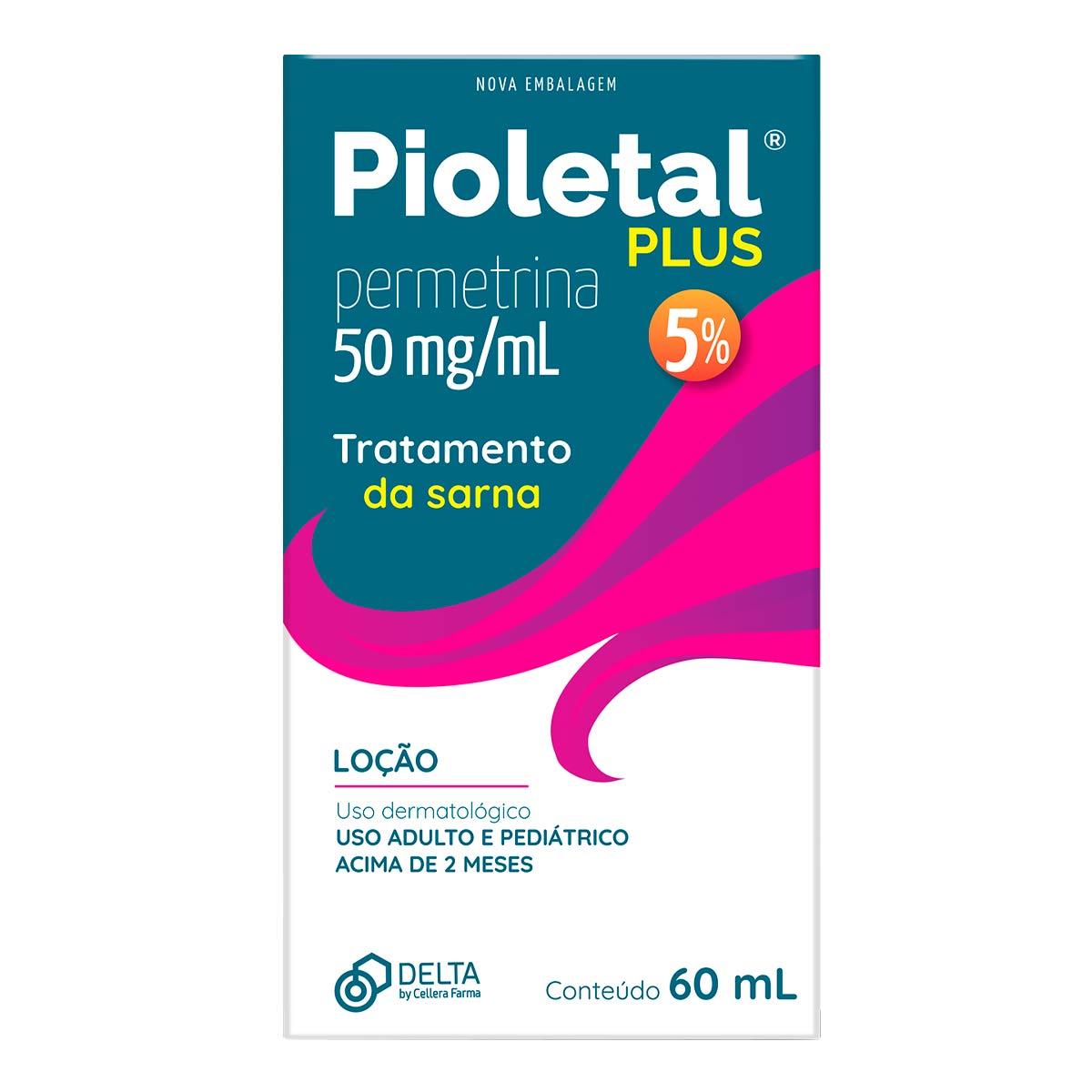 Pioletal Plus Solução Tópica Delta 60ml