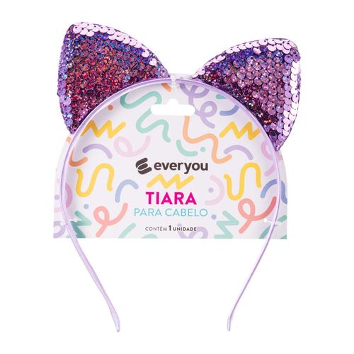 868299---Tiara-Infantil-Ever-You-Lantejoulas-Gatinha-Lilas-1-Unidade-1 868299---Tiara-Infantil-Ever-You-Lantejoulas-Gatinha-Lilas-1-Unidade-1