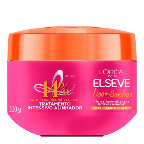 Creme De Tratamento L'oréal Paris Elseve Liso Dos Sonhos 300G