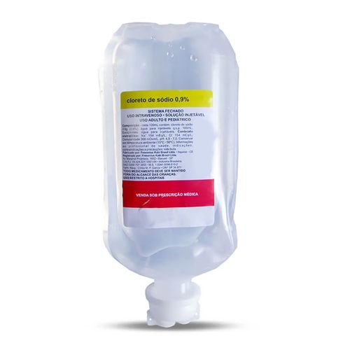 Soro Cloreto de Sódio 0,9% Frasco 500ml Farmarin