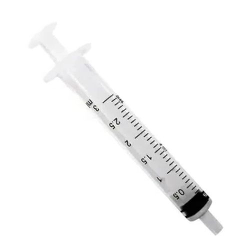 Seringa Descartável Bico Liso Luer Slip sem Agulha 3ml Injex