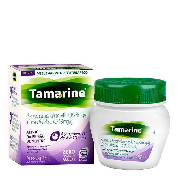 Laxante Fitoterápico Tamarine Zero Açúcar 150g Geleia