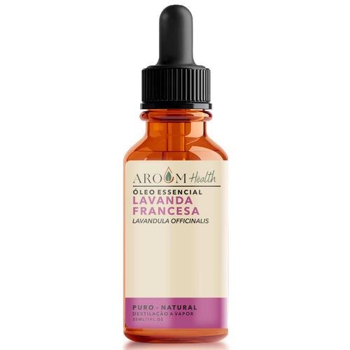 Óleo Essencial Lavanda Francesa - puro 30 ML Aroom Health