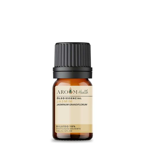 Óleo Essencial Jasmim - Diluido 10% 5 Ml - Aroom health