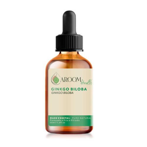 Óleo Vegetal de Ginkgo Biloba 100% Puro Natural – 50 ml