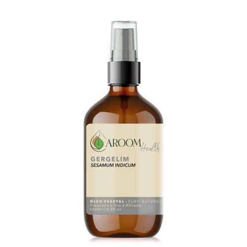 Óleo vegetal de Gergelim  100% puro natural - 500 ml