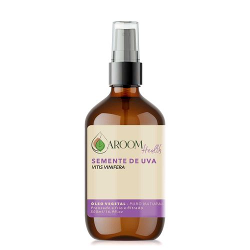 Óleo Vegetal de Semente de Uva 100% Puro Natural – 500 ml.