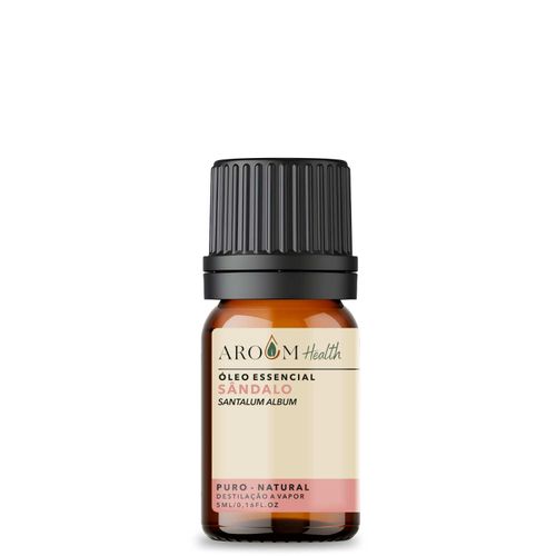 Óleo Essencial Sândalo ( Mysore) Puro 5 ML Aroom health