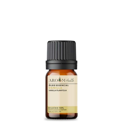 Óleo Essencial Vanilla ( Baunilha)Diluido A 10% 5 Ml- Aroom