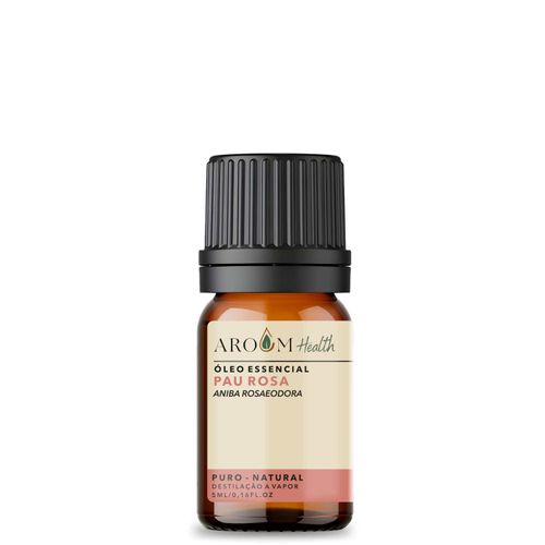 Óleo Essencial Pau Rosa Puro - 5 Ml Aroom Health