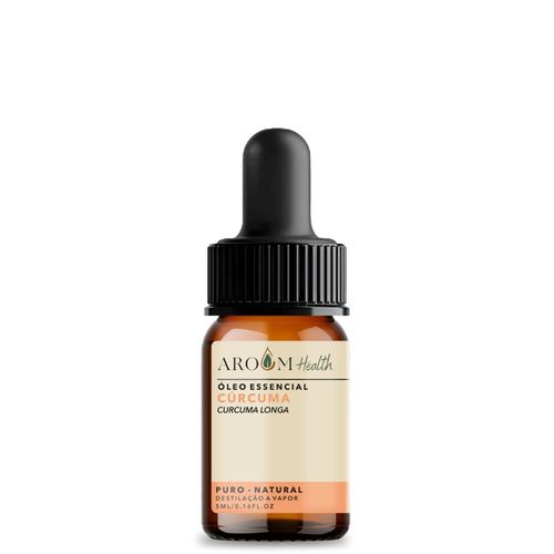 Óleo Essencial Cúrcuma ( Turmeric) Puro 5 ML - Aroom Health