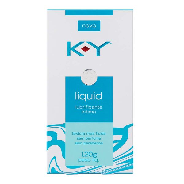 Gel Lubrificante Íntimo K-Y Líquido 120g