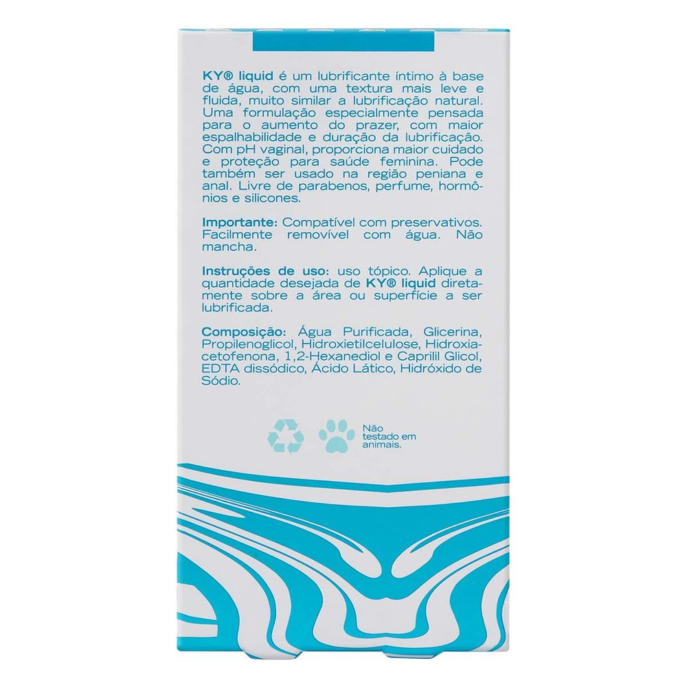 Gel Lubrificante Íntimo K-Y Líquido 120g - Drogaria Sao Paulo