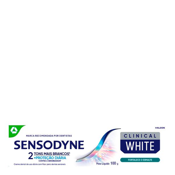 Pasta de Dente Sensodyne Clinical White 100g