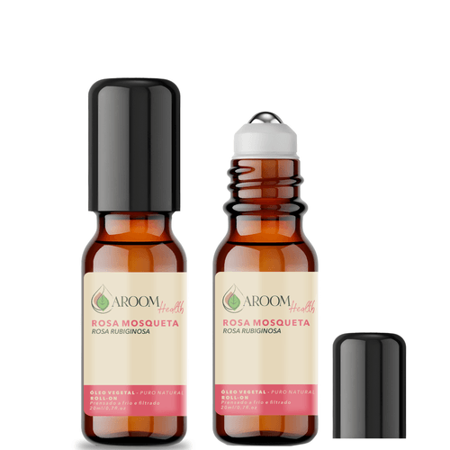 Óleo Vegetal de Rosa Mosqueta Rubiginosa 100% puro natural - roll- on 20 ml