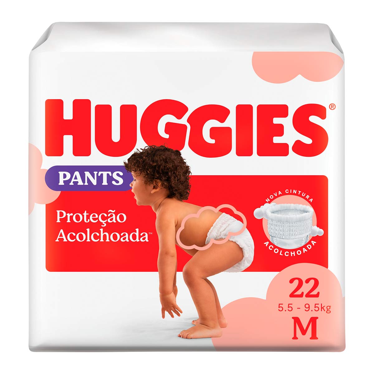 Fralda Huggies Supreme Care Roupinha M 22 Unidades