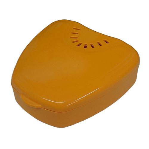 Caixa de Bolso para Aparelhos Móveis Ortodônticos Morelli Laranja Tangerina