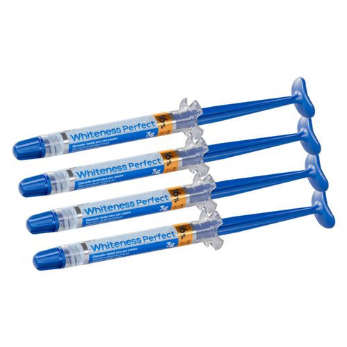 Kit 4 Seringas Clareamento Dental Whiteness Perfect 16% Fgm
