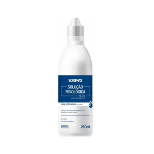 Soro Fisiológico 0,9% Cloreto de sódio 250mL - Farmax