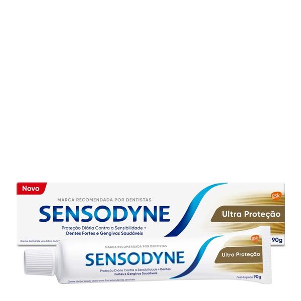 Pasta de Dente Sensodyne Ultra Proteção Dentes Sensíveis 90g